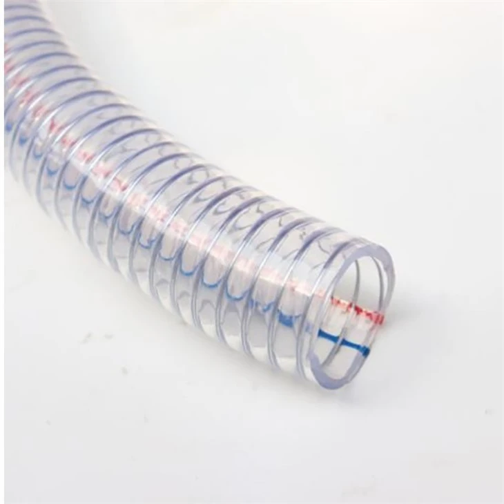 clear hose with reinforced wire-4